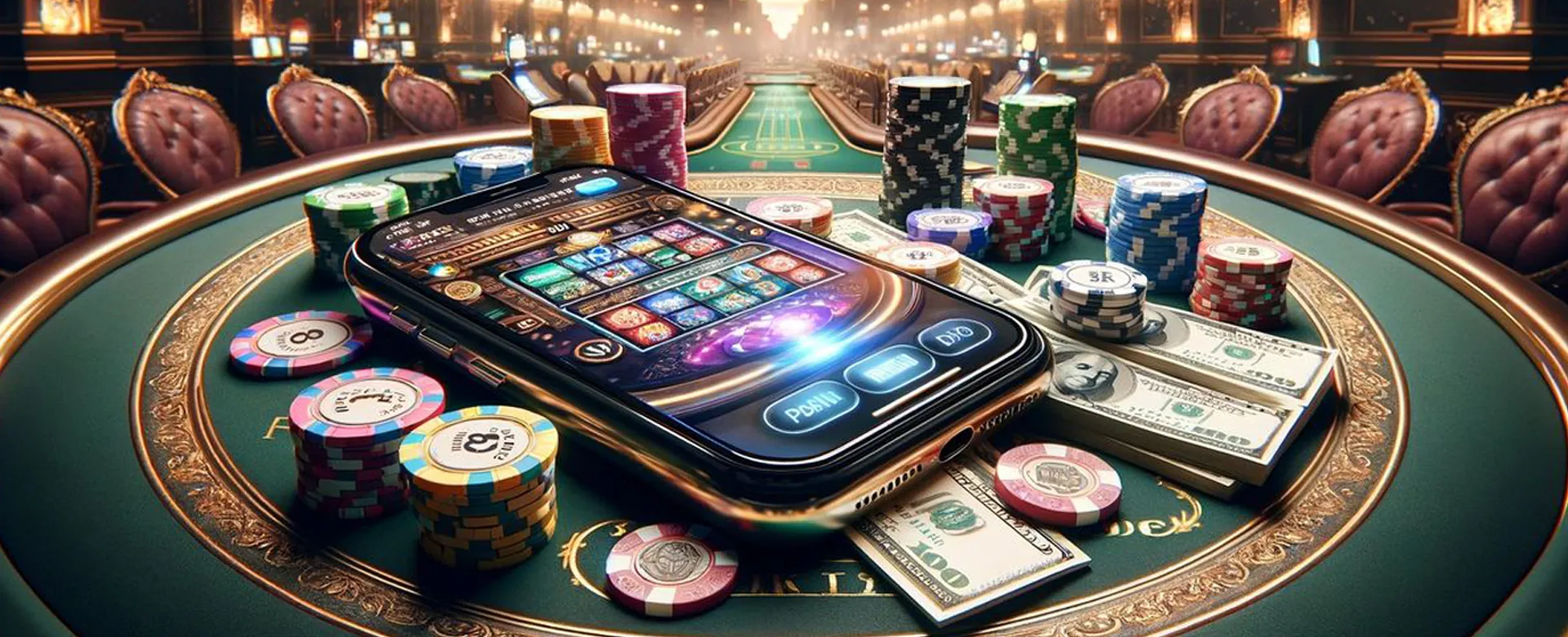Poppy Playtime Chapter 5 Full Game background with thrilling casino elements